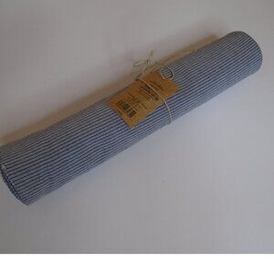 Levi’s x Target Table Runner Blue Thin Stripe cotton 14 x 72 NEW